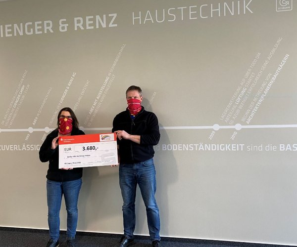 Gene Renz Große Hilfe für kleine Helden: Unternehmen und Mitarbeiter spenden für ...