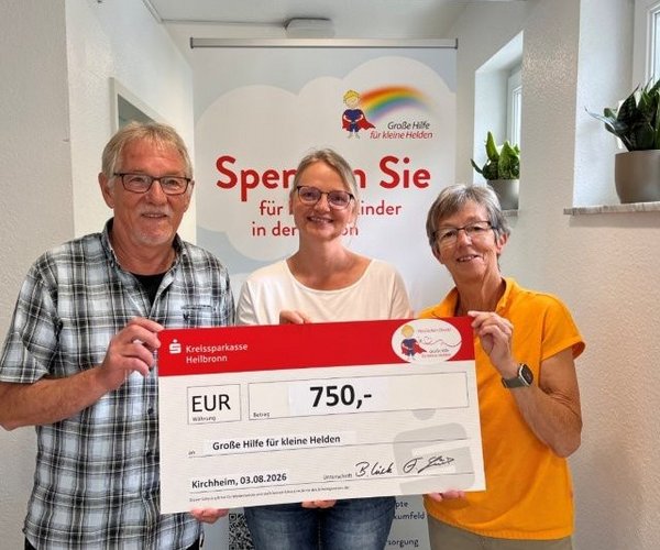 Zwei runde Geburtstage - eine große Unterstützung