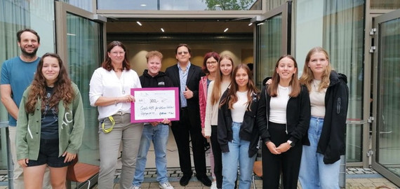 HERZ-Team der Realschule Güglingen spendet 300 Euro 